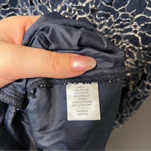 Chelsea28 Embroidered Lace Sheath Dress - Picture 14 of 15